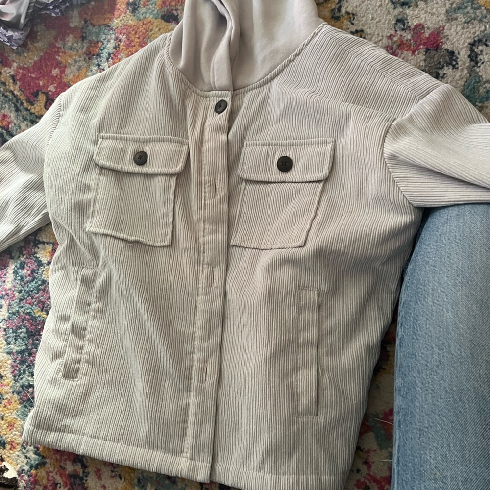 Striped Gray/Tan Jacket
